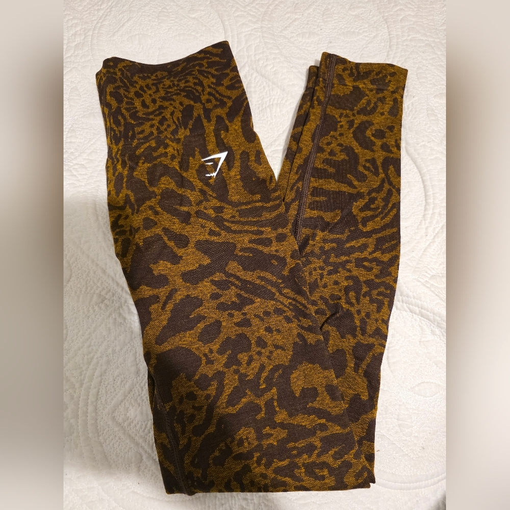 Gymshark Adapt Safati Brown Leggings